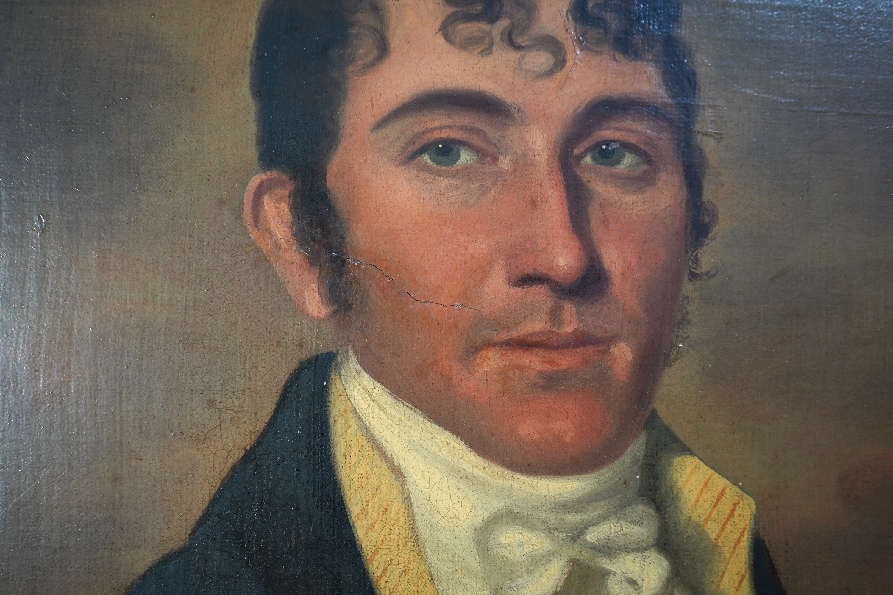 English School, 19th century, 'Captain Baldwin'